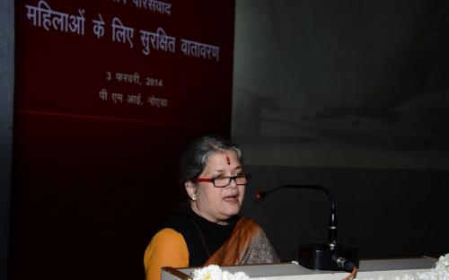 Smt. Mamta Sharma, Hon'ble Chairperson, NCW was Chief Guest at Inauguration of the Workshop on "Prevention of Sexual Harassment at the Workplace"