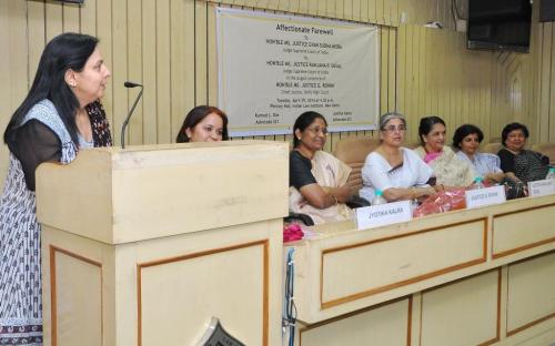 Dr. Charu WaliKhanna, Member, NCW attended farewell of Justice Gyan Sudha Misra, Judge, Supreme Court of India at Indian Law Institute, Delhi