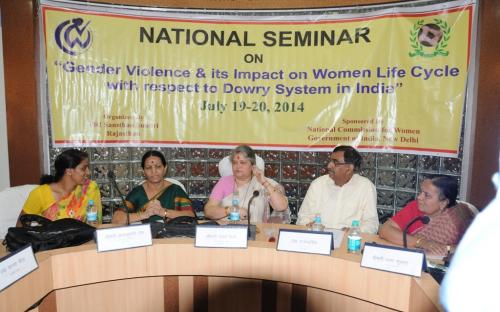 The Commission organized a National Seminar on “Gender Violence and its Impact on Women Life Cycle with respect to Dowry System in India”