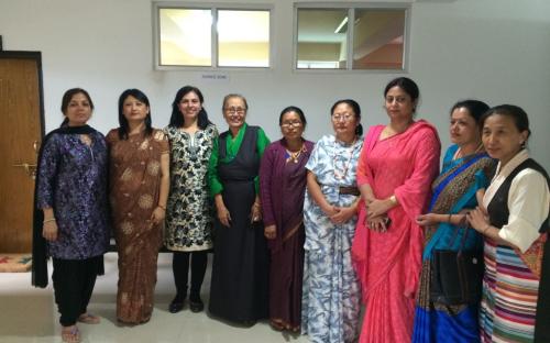 Members Dr. Charu WaliKhanna and Shamina Shafiq toured Sikkim to study best practices in Prevention of Trafficking
