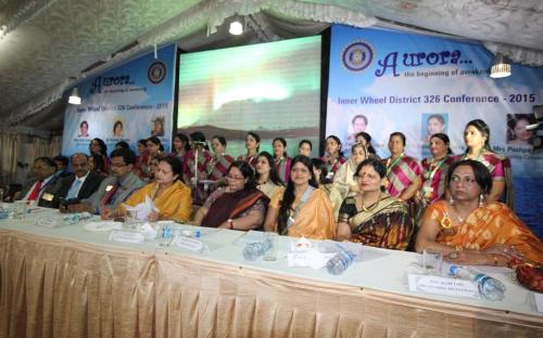 Smt. Lalitha Kumaramangalam, Hon’ble Chairperson, NCW during conference Aurora - the beginning of awaking