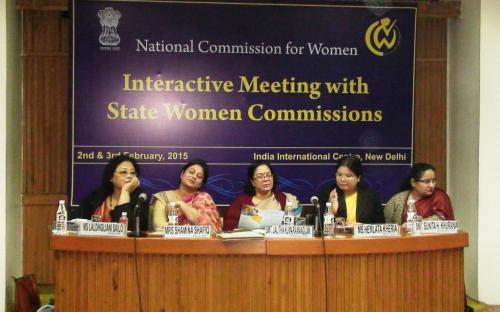 Hon’ble Chairperson & Members of NCW, with the representatives of the State Women Commission