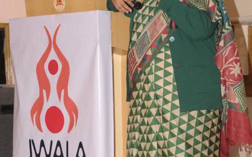 Smt. Lalitha Kumaramangalam, Hon’ble Chairperson, NCW addressing the gathering