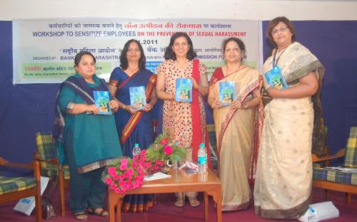 Release of bilingual Book on Protection of Women Against Sexual Harassment in MARATHI and English