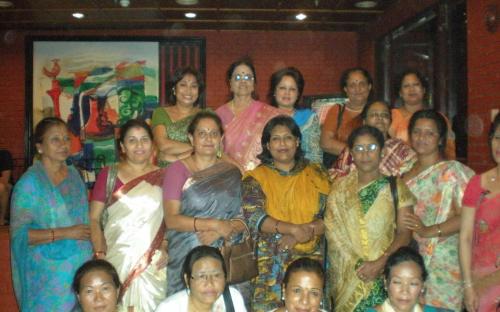 A political visit of Dr. Girija Vyas to Nepal