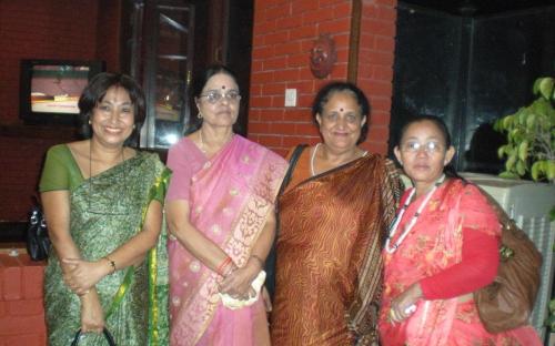 A political visit of Dr. Girija Vyas to Nepal