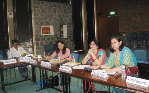 Mr.Avijit Nepram, Ms Seema, Dr. Deepa Ahluwalia, Dr Charu Wali Khanna(L-R)