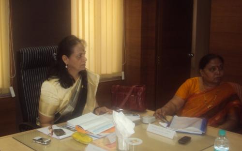 Ms. Nirmala Samant Prabhavalkar visited Maharashtra State Women Commission