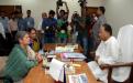 Hon’ble Chairperson Ms. Mamta Sharma alongwith Member Ms. Nirmala Samant Prabhavalkar submitted a list of recommendations to Assam Chief Minister Tarun Gogoi on the July 10th molestation of a girl in the Guwahati city