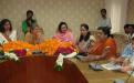 A group of women from Muraina, Madhya Pradesh visited the Commission and met Hon’ble Chairperson