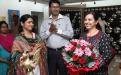 Dr. Charu WaliKhanna, Member, NCW inaugurated exhibition “Paint for Justice” on 08.11.2012 at New Delhi, organized