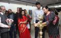 Dr. Charu WaliKhanna, Member, NCW inaugurated exhibition “Paint for Justice” on 08.11.2012 at New Delhi, organized