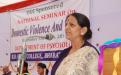 Smt Mamta Sharma, Chairperson NCW was the chief guest at National Seminar “Domestic Violence And Women” organized by Department of Psychology, R. D. Girls College, Bharatpur, Rajasthan