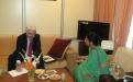 Ms. Shamina Shafiq, Member, NCW had elaborate discussions on gender issues (major concern internationally) with Mr. Richard Burge, Chief Executive of Wilton Park, Executive Agency of the Foreign and Commonwealth Office