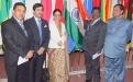 Chairperson, NCW with the Indian Delegation at the UN Assembly