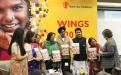 Smt. Lalitha Kumaramangalam, Chairperson, NCW with Dr. Nazma Heptulla (Hon'ble Minister for Minority Affairs) and other dignitaries release the book "WINGS 2014 - World of India’s Girls"