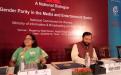 (Frm L to R) Ms. Lalitha Kumaramanglam, Chairperson, NCW, Shri Prakash Javadekar Minister Information & Broadcasting