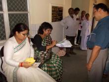 Ms Hemlata Kheria, Member, NCW accompanied with Ms. Manasi Pradhan OYSS Women Founder visited Binjhala Village, Puri, Bhubaneshwar